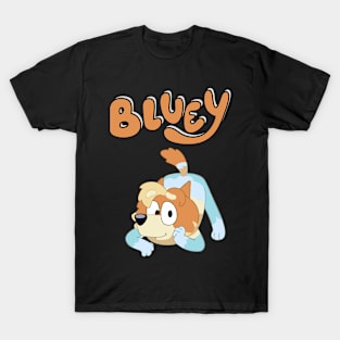 Bluey and Family Design T-Shirt